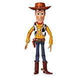 Disney Woody, action figure parlante interattiva di Toy Story 4 Store, 35 cm/15, con più di 10 frasi in inglese, interagisce ...