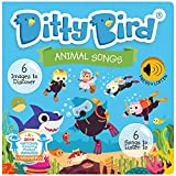 DITTY BIRD Animal Songs canzoni educative per bambini: giocattolo per bambini con 6 pulsanti sonori per imparare l’inglese. Libro musicale ...