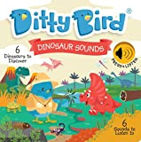 Ditty Bird I Dinosauri. Libri sonori. Ottimo per i Bambini 1 2 3 Che adorano i Dinosauri