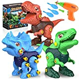 Diyfrety Dinosauri per Bambini 3 4 5 6 7 8 9 Anni, Giocattolo Bambini 3-9 Anni Maschio Jurassic World Dinosauri ...