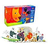 Djeco Parade Puzzle Gigante Desfile Animal da 36 Pezzi in Colori, Multicolore, DJ07171
