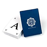 DMC ALPHAS - Carte da gioco con lettere dell'alfabeto, perfette per mentalismo e trucchi magici, di alta qualità, dimensioni Poker, ...