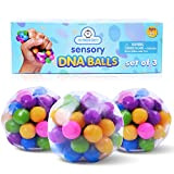 DNA - Set di palline antistress per bambini e adulti, confezione da 3 palline sensoriali per alleviare lo stress e ...