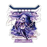 Double layer Genshin Impact Acrylic Stand Figure,Yae Miko Ayaka CosPlay Inazuma All game characters Acrylic Peripheral Ornaments Collections for Fans（Raiden ...