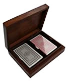 Double playing card box, including two packs of cards by Purity