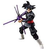Dragon Ball Zamasu Goku Action Figure, 14 cm, 2 teste intercambiabili, nero Goku Anime, figura d'azione, giocattolo da collezione per ...