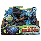 Dragons Toothless e Hiccup Figurina Dragone Articolato e Vikingo, Bizak, Multicolore, 61926547 [Versione Spagnola]