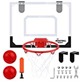 Dreamon Mini Canestro Basket Kit da Camera Bambini，Tabellone Basket Interno Giocattoli Sportivi per Bambino