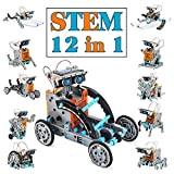 Dreamy Cubby Energia Solare Giocattoli da Ragazzo 8-12 Anni STEM Robot Kit di scienze 12 in 1 Giocattoli Educativi Robot ...