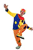 Dress Me Up - Costume Clown Uomo Circo Compleanno Bambini L204/M-0044C Taglia S/M