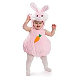 Dress Up America Coniglio Halloween Vestito animale per Bambini, Multicolore, taglia 0-6 mesi (Peso: 3,5-7 kg, Altezza: 43-61 cm), 869