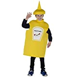 Dress Up America Costume giallo bottiglia senape per bambini