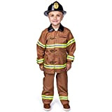 Dress Up America Costume pompiere o vigile del fuoco per bambini