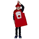 Dress Up America Ketchup Bottiglia Costume per bambini