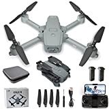 Drone con Fotocamera 4K, IDEA16 RC FPV Drones con 2 Telecamere/Posizionamento del Flusso Ottico per Principianti, Pieghevole droni 720p camera ...