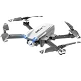 Drone con Telecamera per Adulti o Bambini, Pieghevole Droni di Controllo Remoto, Trasmissione in Tempo Reale di Immagini e Video, ...