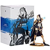 DROOS per League of Legends figura Ashe, fantastico affascinante merch ufficiale per League of Legends Ashe Statue, viene fornito con ...