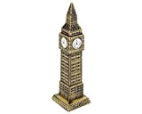DS Styles, statua decorativa metallica, modellino della torre del Big Ben, 18 cm