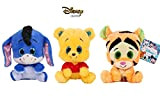DSNEY Famosa Softies - Pack di 3 Peluche Winnie The Pooh e Amici Glitzies 6'29 "/ 16cm qualità Super Soft ...
