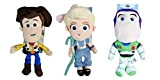DSNEY Toy Story - Pack 3 peluches Sheriff Woody 13 "/ 33cm + pastorella Bo Peep 11'40" / 30cm + ...
