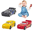 DSTLWBCS Pixar Cars Mini Racers 3 PCS, Pixar Macchina Giocattolo, Lightning McQueen Macchina Giocattolo, Mini Macchinina, Cars per Bambini, Giocattolo ...