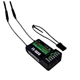 DTXMX Flysky FS-iA6B Ricevitore 6 canali 2.4G Supporto Uscita PWM/PPM/i-Bus Compatibile con FS-i6 FS-i6X e FS-i6S RC Trasmettitore Radio Telecomando