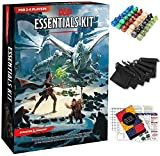 Dungeons and Dragons Essentials Kit 5a edizione con Starter Pack completo - 6 D&D Dadi Set in Borse Nere e ...