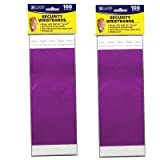 DuPont� Tyvek� Security Wristbands, Purple, 100 Per Pack, 2 Packs