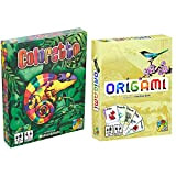 dV Giochi Coloretto, DVG9319 & Origami-Un Gioco di Carte Veloce e Adatto a Tutti-Edizione Italiana, Multicolore, DVG9338