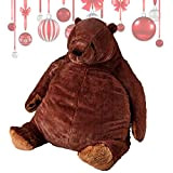 DXBO New Giant Bear Stuffed Animal Plush,60cm/80cm/100cm Big Brown Bear Plush Toys,Surprise Big Brown Bear Soft Stuffed Animal Toys for ...