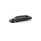 DXZJ Diecast Metal Toy Model/Per Lincoln Limousine/Regalo Per Bambini/Collezione Educativa/Porte Apribili (Colore: Nero, Dimensioni: A)