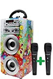 DYNASONIC (3º Generazione Modello 2021 Microfono Karaoke, Regalo per Bambini, Giocattolo per Bambini e Ragazzi, Regali Bambini, Giocattoli per Bambino ...