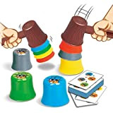 EACHHAHA Montessori whack-a-mole giocattolo, gioco di reazione, gioco genitore-figlio, gioco di abilità, colore della memoria del bambino, giocattolo del gioco ...