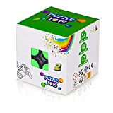 EASEHOME 2x2x2 Cubo Magico Speed Puzzle Cube, 2X2 Magic Cube con PVC Adesivo per Bambini e Adulti, Nero