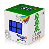 Easehome 4x4x4 Cubo Magico Speed Puzzle Cube, 4X4 Magic Cube con PVC Adesivo per Bambini e Adulti, Nero