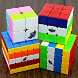 Easygame Cyclone Boyes Magic 6 Colori Fascio cubo Twist Puzzle velocità cubatura 2x2,3x3,4x4,5x5