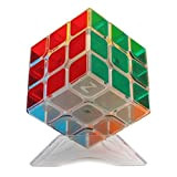 EasyGame Moyu Zcube 3x3 1 x 3x3x3 cubo senza adesivo, trasparente
