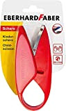 Eberhard Faber Mini Kids 579920 - Forbici per bambini in rosso, adatte per mancini e destrimani, ideali per il taglio ...