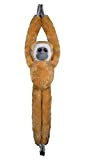EcoBuddiez Tree Huggers - Gibbone di Deluxebase. Peluche da Appendere di 72cm realizzato con Bottiglie di Plastica Riciclate. Peluche morbido ...