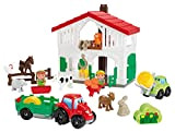 Ecoiffier 3021 – La fattoria Abrick – Gioco di costruzione per bambini – a partire dai 18 mesi – Made ...