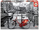 Educa - Serie Coloured B&W. Amsterdam. Puzzle bianco e nero per Adulti. 1000 pezzi. Rif. 14846