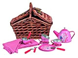 Egmont Toys 540044 - Cestino da picnic con set da tè "Pavo", 3 anni