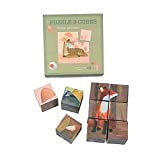 Egmont Toys Puzzle di cubi 9 Pezzi - La Foresta