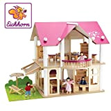 Eichhorn 2513 - Villa delle bambole, con mobili e personaggi