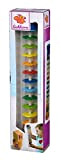 Eichhorn-Pioggia-100003445 Pioggia in Legno Massiccio, Tubo di plastica con Sfere in Metallo, 32 x 5 cm, Multicolore, 32x5cm, 100003446