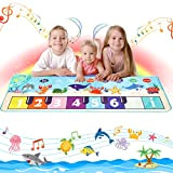 eisaro Tappeto Musicale per Bambini con 8 Animali, Tappeto Danza con 26 Suoni Musicali, Pianoforte per Bambini Tocco Mat Educativo ...