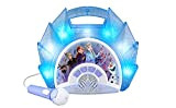 eKids Frozen Sing Along Boom Box Speaker con microfono per gli appassionati di giocattoli congelati per ragazze, Karaoke per bambini ...