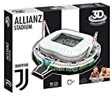 Eleven Force National Soccer Club Juventus FC Puzzle 3D Allianz Stadium, Colore Bianco Nero, 14078