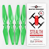 Eliche MAS Stealth per DJI Spark - Verde 4 pezzi