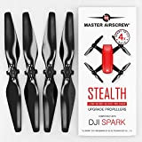 Eliche Master Airscrew Stealth per DJI Spark - Nero, 4 pezzi